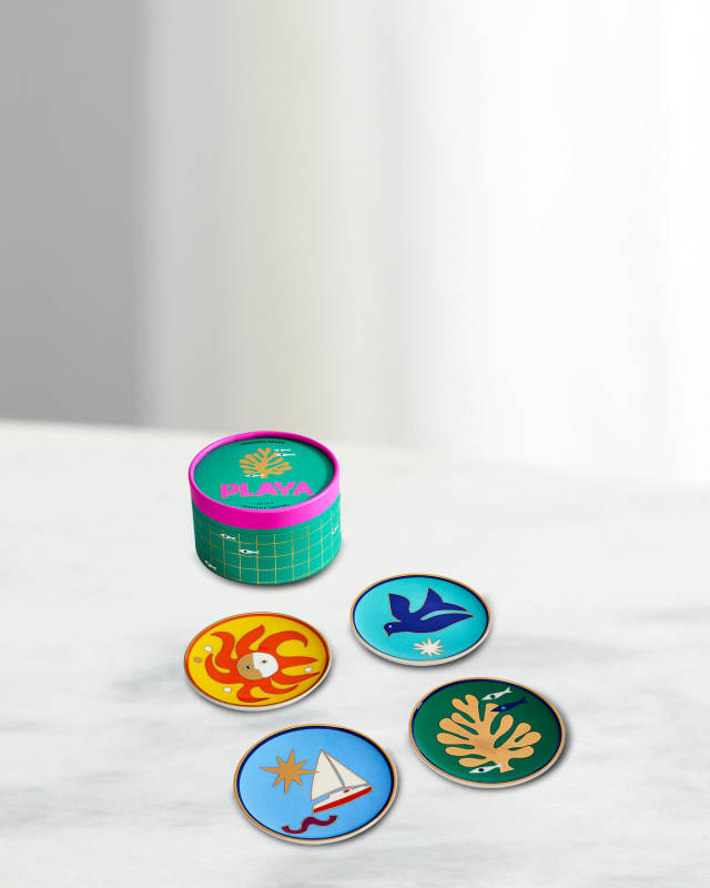 Playa Coasters, Set of 4